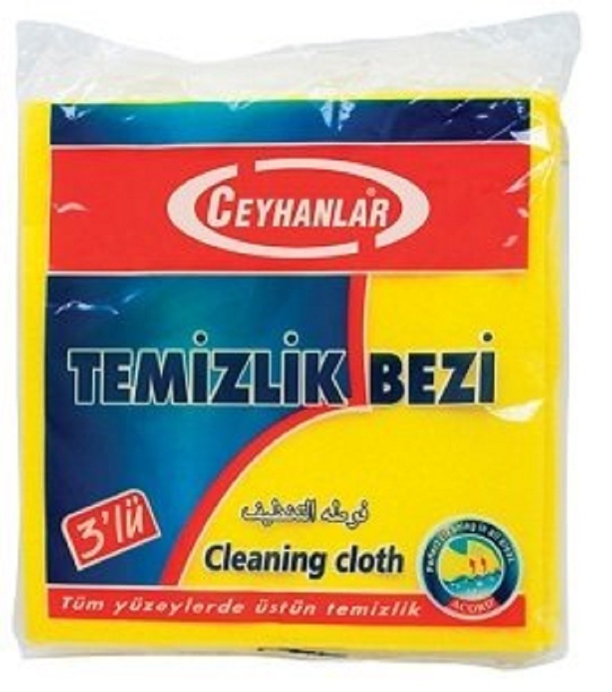 TEMİZLİK BEZİ 3'LÜ
