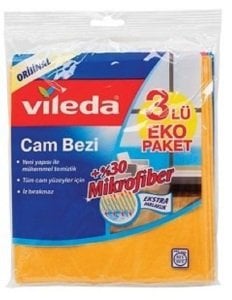 VİLEDA CAM BEZİ 3LÜ