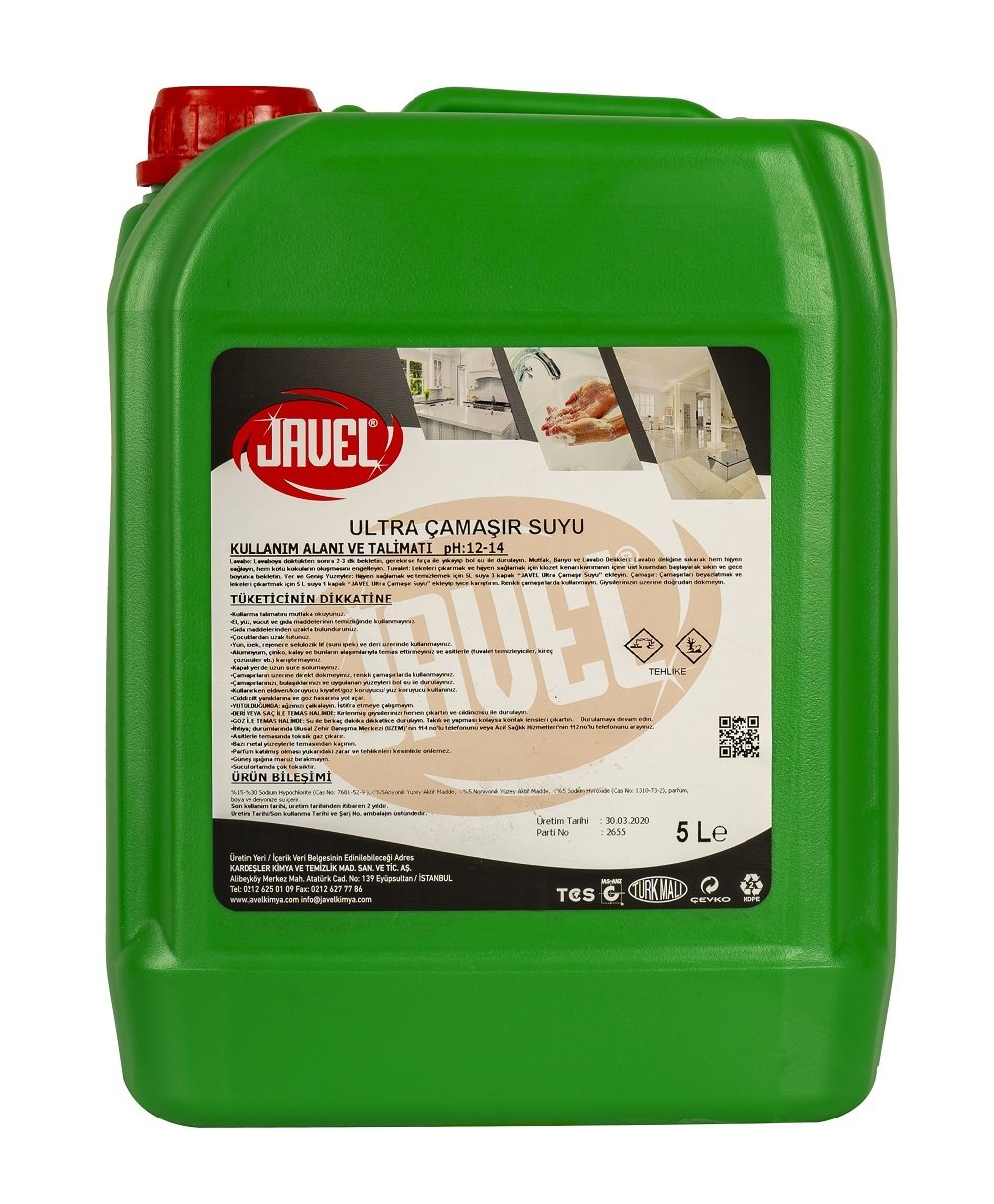 ULTRA ÇAMAŞIR SUYU 5 kg - YOĞUN