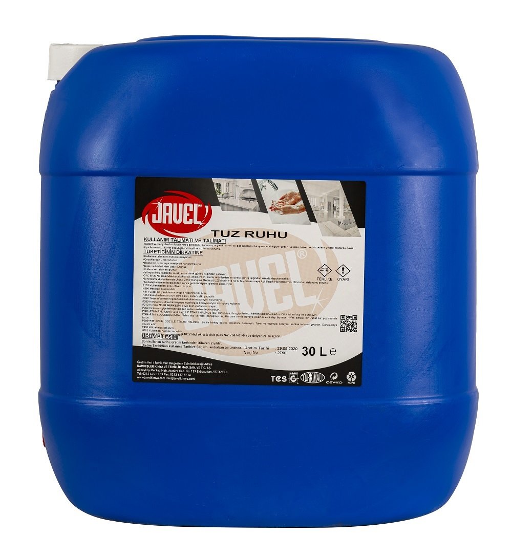 JAVEL TUZ RUHU 30 KG