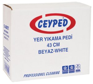 YER YIKAMA PEDİ SİYAH CEYPED 35 - BEYAZ