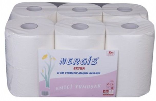 NERGİS 21CM OTOMATİK MAK. HAVLUSU 5 KG