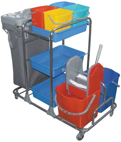 KAT ARAB. ÇİFT KOV. ÇÖP TOP. 4 KOVA