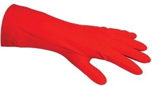 BULAŞIK ELDİVENİ KIRMIZI