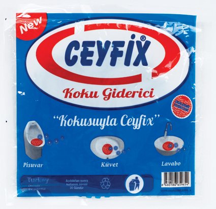 PİSUVAR KOKU GİDERİCİ CEYFİX 100 gr