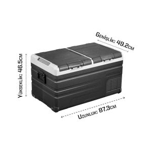 Icepeak Alegria Kompresörlü Buzdolabı 75 Litre