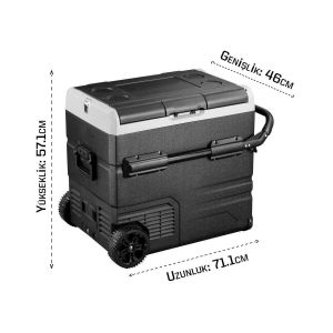Icepeak Walmer Kompresörlü Buzdolabı 60 Litre