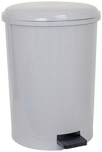 PEDALLI ÇÖP KOVASI GRİ - 65