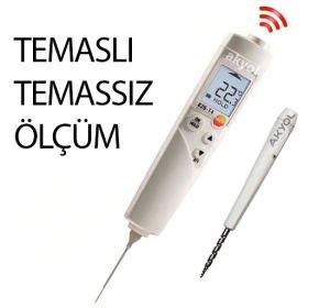 Testo 826-T4 Daldırma Problu İnfrared Gıda Termometre