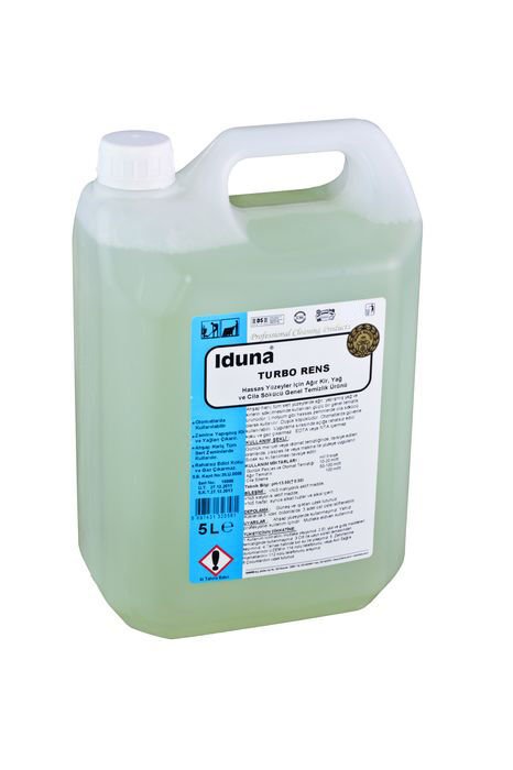 TURBO RENS PLUS HASSAS YÜZEYLER İÇİN AĞIR KİR, YAĞ VE CİLA SÖKÜCÜ GENEL TEMİZLİK ÜRÜNÜ