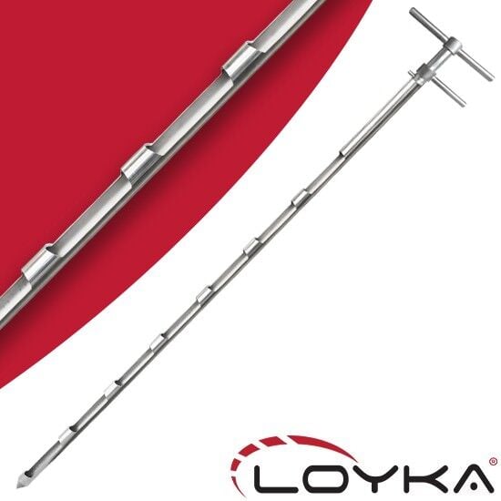 SONDA KUST 150 ÜSTTEN BOŞALTMALI KROM 1,5M 7 GÖZ