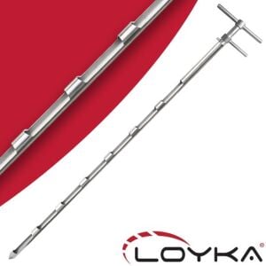SONDA KUST 150 ÜSTTEN BOŞALTMALI KROM 1,5M 7 GÖZ